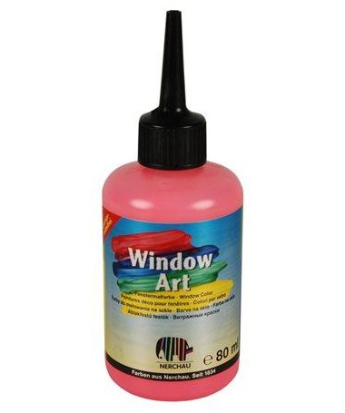 NGJYRË PËR XHAM 80ML NEON RED 212263 NERCHAU