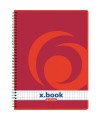 FLETORE A5 ME SPIRALE x.book, katror, 80fletë, 70gr - HERLITZ