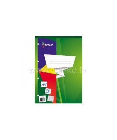 NOTEPAD A4 / 70fl. FORPUS 