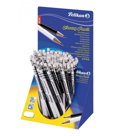 LAPS GRAFIT, NONSTOP, 0.7mm, WHITE - PELIKAN