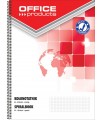 FLETORE A4 ME SPIRALE, katrorë, 80fletë, 70gr - OFFICE PRODUCTS