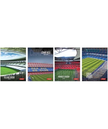 FLETORE A5 STADIUMS, 52fletë, 80gr - TARGET