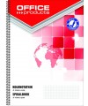 FLETORE A5 ME SPIRALE, katror, 80fletë - OFFICE PRODUCTS