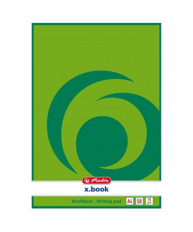 NOTEPAD A4, pa vija, 50fletë, 70gr - HERLITZ