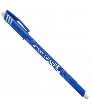 LAPS BALLPOINT ME GOMË, CANCELLIK, BLUE - TRATTO