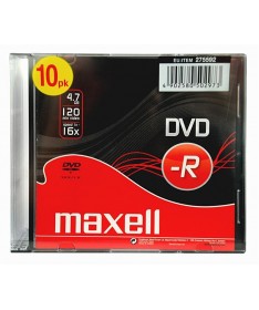 DVD-R 47 16X SLIM CASE MAXELL 