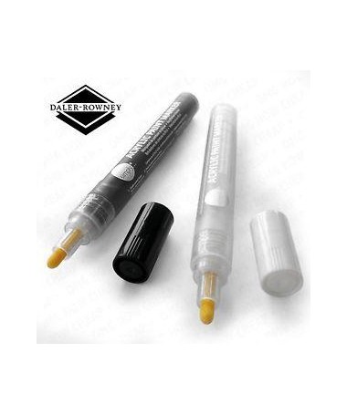ACRYLIC PAINT MARKERS SIMPLY, SET BLACK/WHITE DALER ROWNEY