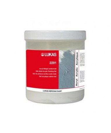 ACRYLIC PAINTING GEL SILK-MATT 250ML 2291 LUKAS