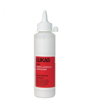 ACRYLIC MEDIUM GLOSSY 250ML 2258 LUKAS