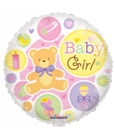 BALON FOLIE 46cm BABY GIRL BBS 