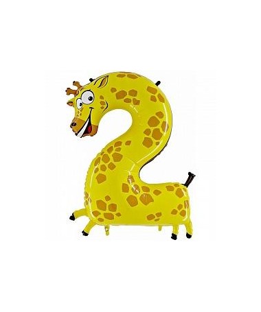 BALON FOLIE 100cm NR.2 GIRAFFE BBS