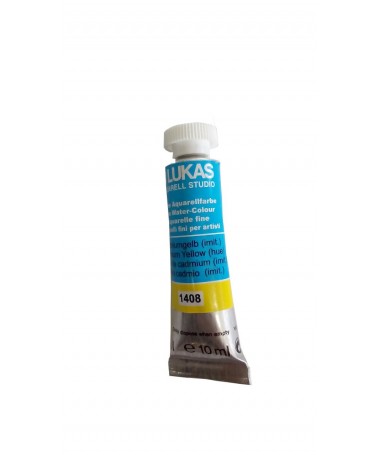 NGJYRË AQUARELL 10ML CADM E VERDHË 1408 STUDIO LUKAS