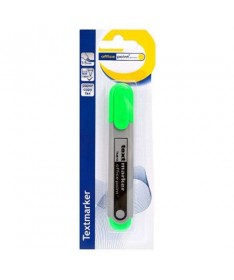 TEXTMARKER, GREEN, BLISTER - OFFICE POINT